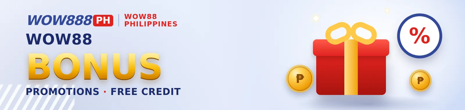 WOW88 bonus and free credit, explained banner
